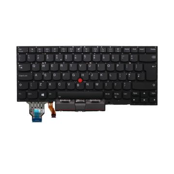 Replacement For Lenovo Thinkpad X1 Carbon 7th Gen 2019 SN20R55515 UK Backlit Keyboard X1 Carbon