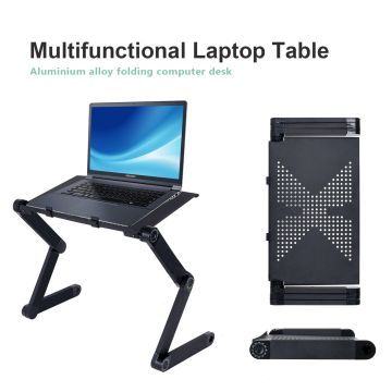New Folding Computer Table Portable Sofa Lap Tray Laptop Stand Accessories