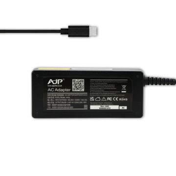 New AJP Adapter For 65W 5V/3A, 9V/3A , 15V/3A  20V/3.25A TYPE-C Laptop Adapter  65w Usb C Adapter