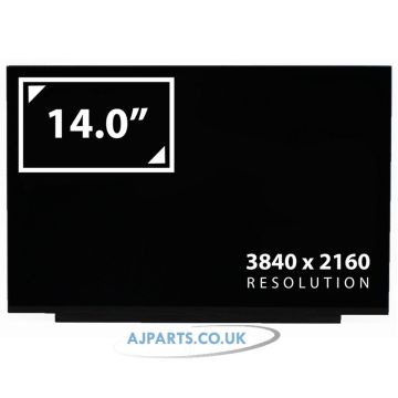 New Replacement For NV140QUM-N53 14" 3840 x 2160 LED LCD Laptop Screen Nv140qum N53