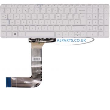 New Replacement White UK keyboard without Frame For HP Envy 15-K 15-P 15-V Pavilion 15 P203na