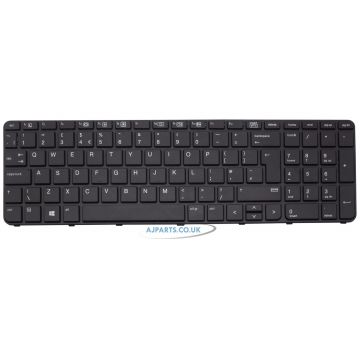 New Replacement For Hp Probook  450 G3 Laptop Uk Keyboard With Frame Probook 455 G4