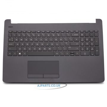 New Replacement For HP 15-BS 15T-BS 15-BW 15Z-BW UK Dark Grey Keyboard Palmrest With Touchpad 15 Bs122nl