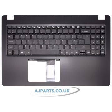 Acer Aspire A315-42 A315-54 A315-54K Palmrest Cover Keyboard UK 6B.HF8N2.013 Black
