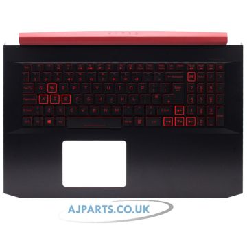 Acer Aspire Nitro AN517-51 Palmrest Cover Keyboard UK Black 6B.Q5EN2.011