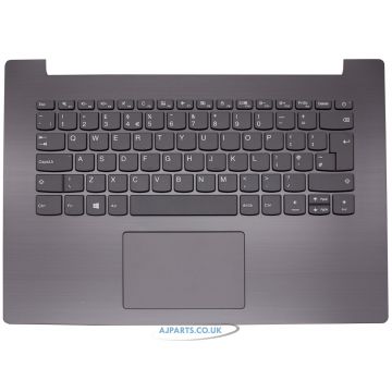 New Replacement For Lenovo IDEAPAD 320-14 Black Palmrest Touchpad Cover With Uk Keyboard Ideapad 320 14iap