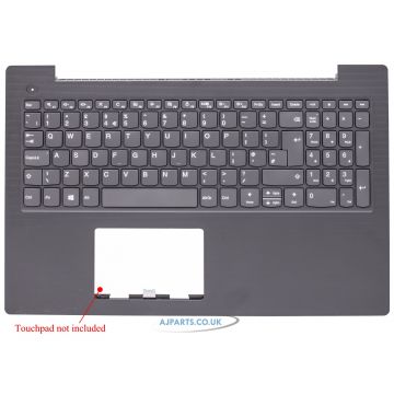 New Replacement For Lenovo V130-15IGM V130-15IKB Laptop Notebook Palmrest With Grey UK Keyboard Lenovo V130 15igm