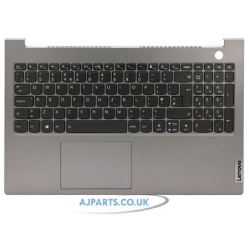 New Replacement For Lenovo ThinkBook 15 G2 ITL Keyboard Palmrest Top Cover Silver  Lenovo Sn20w65135