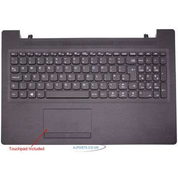 New Replacement For Ideapad 110-15 Laptop Black Palmrest Keyboard With TouchPad Lenovo Ideapad 110 15acl