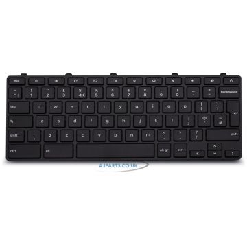 New Genuine Dell 0G2HT5 G2HT5 490.0A407.0D0U Laptop Notebook UK QWERTY Non-Backlit Keyboard With Power Button Dell 0g2ht5 G2ht5
