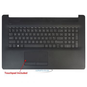 New Genuine HP 17-BY 17-CA Palmrest Touchpad Cover Keyboard UK Black L48409-031 Hp L48755 031