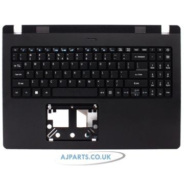 Acer Travelmate P215-52 P215-52G Palmrest Cover US Layout Keyboard Black