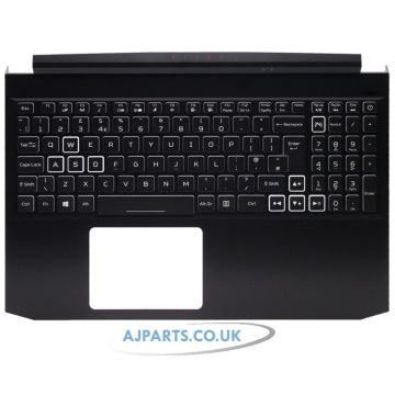 Acer Aspire Nitro AN515-45 AN515-57 Palmrest Cover Keyboard UK 6B.QBCN2.013 Black Acer 6b Qbcn2 013