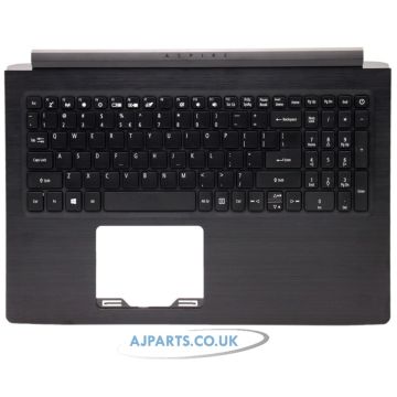 Acer Aspire A315-33 Palmrest Cover Keyboard US Layout Black 6B.GY3N2.001 Black  Accessories