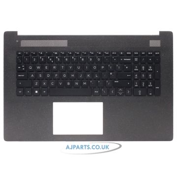 Genuine HP 17-CP 17-CN Palmrest Cover UK Layout Keyboard M50468-031 Black  Hp M53088 031
